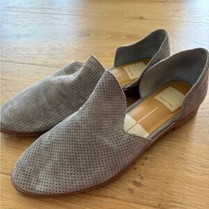 Dolce Vita Taupe Suede Flats